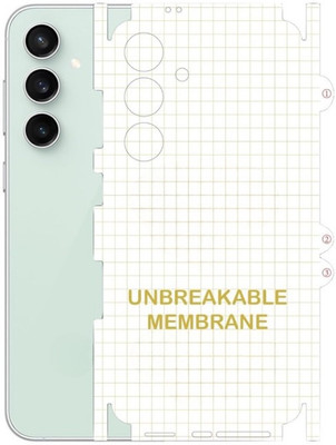 A3sprime Full Coverage Unbreakable Back and Side Skin Guard for Samsung Galaxy S23 FE 5G Mobile Skin(Transparent)