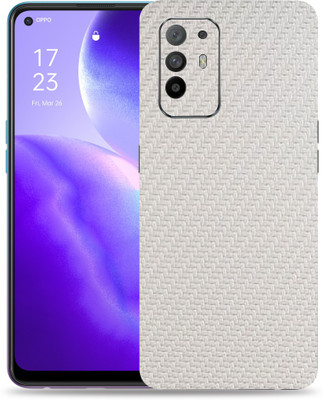 Skinex Oppo Reno 5Z 5g Mobile Skin(Black Wrap With Full Cut)