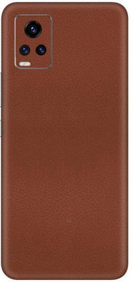 Vcare GadGets Vivo V20 Pro Mobile Skin(Leather Brown)