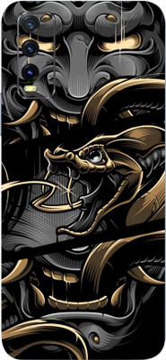 Jeeva Creation Vivo Y20G Back Sticker, y20 g Mobile Skin(Ultra Super Hannya Matte Finish With High Matte Finish.)