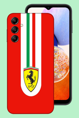 WeCre8 Skin's Samsung Galaxy A14 5G Mobile Skin(Red Ferrari Multicolor Mobile Skin)