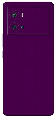 Vcare GadGets Matte Purple vivo i QOO 9 Pro 5G Mobile Skin(Matte Purple)