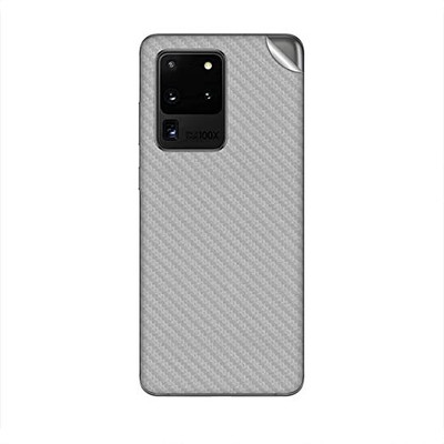 Xskin Samsung Galaxy S20 Ultra Mobile Skin(Silver Carbon)