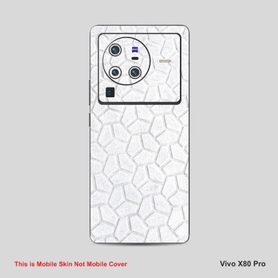 VYBE The Smart Choice Vivo X80 Pro Pattern Mobile Skin Mobile Skin(Multi ColourCO14)