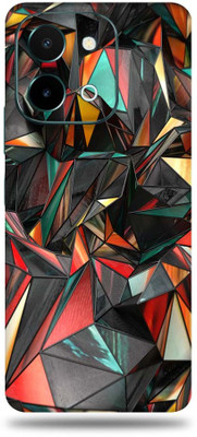 Mclaxa VIVO Y28(4g) Mobile Skin(Polygon Red)