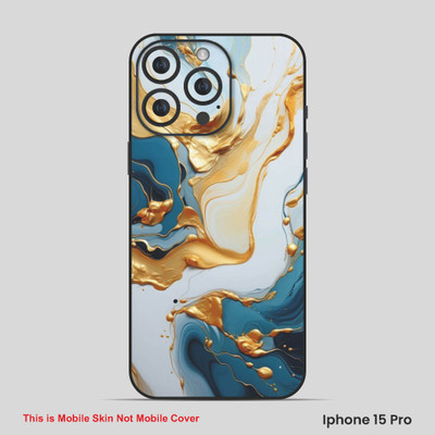 VYBE The Smart Choice iPhone15 Pro ART Mobile Skin(Multi color SKI J18)