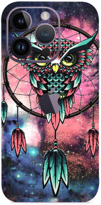 mtool Apple iPhone 14 Pro Max, apple iPhone 14pro max Mobile Skin(Ultra Super Pink Owl Skin With High Gloss Finish).)