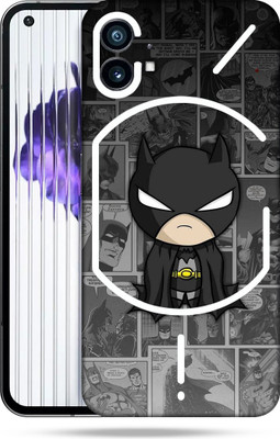 WeCre8 Skin's Nothing Phone 1 Mobile Skin(Comic Batman Multicolor Mobile Skin With Cleaning Wipe)