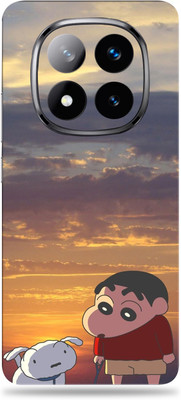 SkinoMania Xiaomi Redmi Note 14 Pro Plus Premium Vinyl Mobile Skin (Multicolor) Mobile Skin(Shinchan)