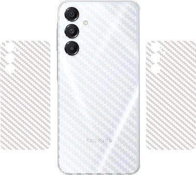 SCREENIX SAMSUNG GALAXY A16 5G, || 3D CARBON FIBER BACK LAMINATION || (PACK OF 2) Mobile Skin(TRANSPARENT)