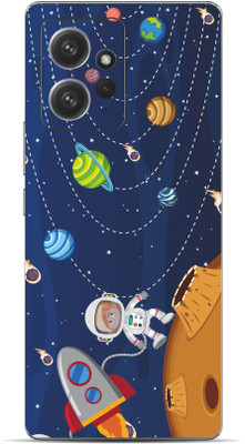 VYBE The Smart Choice Redmi Note 12 Space Mobile Skin Mobile Skin(Delft Blue 29)