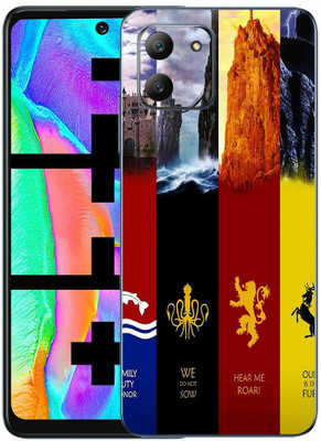 FCS Infinix Hot 11 Printed Back Skin Mobile Skin(Names Skin)