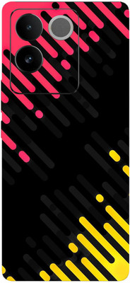 AsSkin Vivo T2 Pro Mobile Skin(Abstract Line Art Skin With Glossy Matte Finish.)