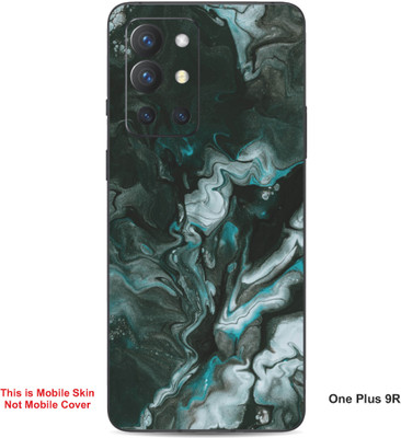 VYBE The Smart Choice One Plus 9R Pattern Embossed Mobile Skin(Sandy Taupe A6)