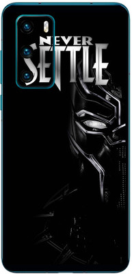 FCS Huawei P40 4G Printed Back skin Mobile Skin(Black Penther Never)