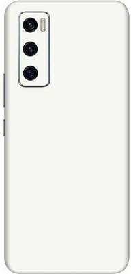 Vcare GadGets Vivo V20 SE Mobile Skin(White Glossy)