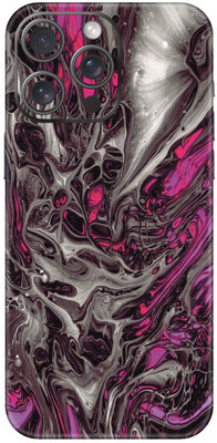 Yuckquee iPhone 15 Pro Max Mobile Skin for Back & Camera Protective - D144 Mobile Skin(Multicolor)