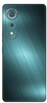 Vcare GadGets Pova Curve (5G) Mobile Skin(White & Light Blue)