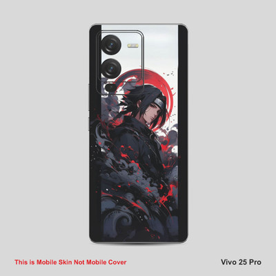 VYBE The Smart Choice Vivo 25 Pro Naruto Mobile Skin Mobile Skin(White Grey B3)