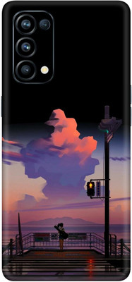 wrap craft OPPO Reno 5 PRO Premium Vinyl Mobile Skin(Multicolor)