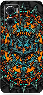 SkinoMania Redmi 11 Prime(5G) Mobile Skin(Multicolor Mighty Owl)