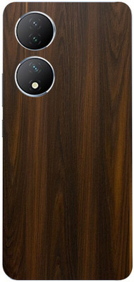 AsSkin Vivo Y100 5G, vivo y100 5g, vivo Mobile Skin(Ultra Super Mahogany Wood With High Matte Finish.)