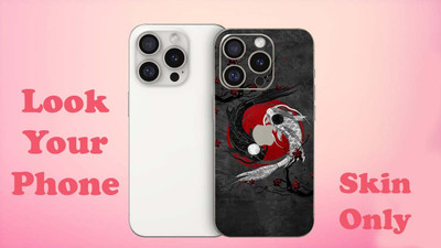 BugguSkin IPHONE 16 PRO MAX Mobile Skin(Black)