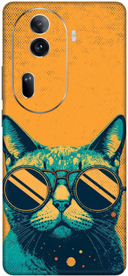 SKINADDA OPPO RENO 11 PRO 5G Premium Vinyl Mobile Skin(Multicolor)