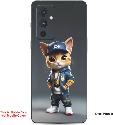 VYBE The Smart Choice One Plus 9 Super Cat Embossed Mobile Skin(Gravel 19)
