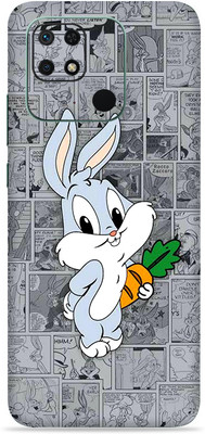 SkinoMania Redmi 10c Mobile Skin(Multicolor Cartoon)