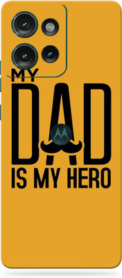 SkinoMania Motorola Edge 50 5G Mobile Skin(Dad-is-my-hero)