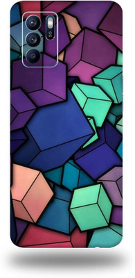 Mclaxa Oppo Reno 6Z Mobile Skin(Fade Cubes)