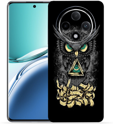 OggyBaba Oppo F27 pro plus 5g Mobile Skin(Black Angry Owl)