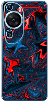 FCS Huawei P50 Pro Printed Back skin Mobile Skin(Red Motion)