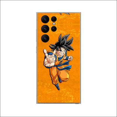 VYBE The Smart Choice galaxy s22 ultra Goku Mobile Skin Mobile Skin(Black 629)