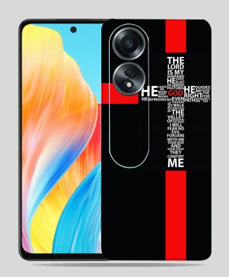 SkinoMania Oppo A58 Mobile Skin(Red-Cross Multicolor Mobile Skin)