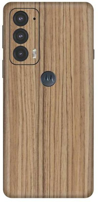 Vcare GadGets Moto Edge 20 5G Mobile Skin(Wooden)