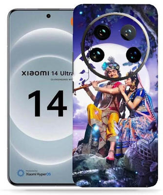 SkinoMania Xiaomi 14 Ultra Mobile Skin(Blue Radha Krishna)