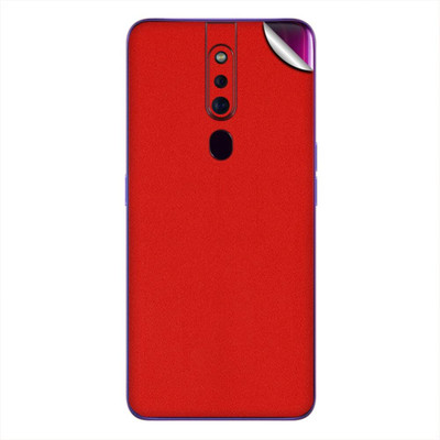 Xskin Oppo F11 Pro Mobile Skin(Red Matte)