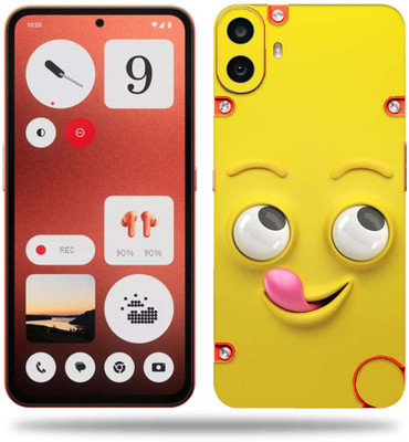 WeCre8 Skin's WeCre8 Skin's Nothing_CMF_Phone_1 Mobile Skin(Funny cartoon)