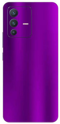 Vcare GadGets Metallic Purple Shining vivo V23 5G Mobile Skin(Metallic Purple Shining)