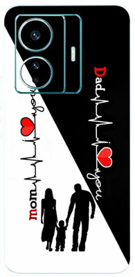 BugguSkin VIVO T1 PRO 5G Mobile Skin(Mom Dad Love Skin With High Matte Finish.)