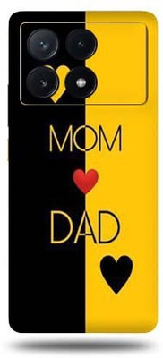 Mclaxa XIAOMI POCO X6 Pro Mobile Skin(Mom Dad)