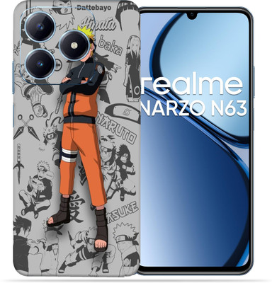 OggyBaba OggyBaba Realme Narzo N63 Mobile Skin(Naruto Baka)