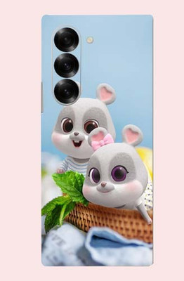 Gizmo Wraps Samsung Galaxy Z Fold7 Mobile Skin(Cute Rabbit)