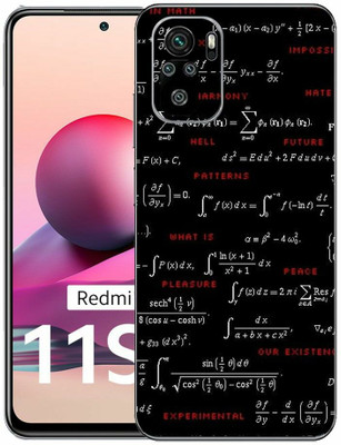 FCS Redmi Note 11SE Printed Back skin Mobile Skin(Writing Texture Skin)