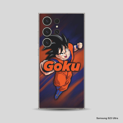 VYBE The Smart Choice Samsung S23 Ultra Goku Mobile Skin Mobile Skin(Woody Brown 36)