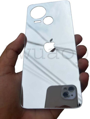 TWUAOP TECNO SPARK 10 5G MOBILE SKIN BACK PANNEL ACRYLIC SHEET Mobile Skin(Silver)