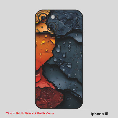 VYBE The Smart Choice iPhone 15 ART Mobile Skin(Multi color SKI I22)