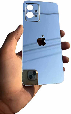 MOKPLZ VIVO Y75 5G BACK PANNEL MIRROR ACRYLIC SHEET Mobile Skin(Silver)